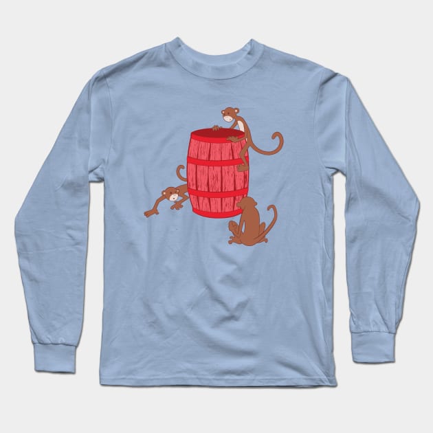 Barrel Of Mystery Long Sleeve T-Shirt by thekylewalters